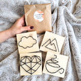 Mini Kit DIY | String Art - Hiver