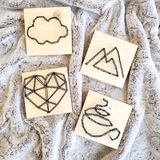 Mini Kit DIY | String Art - Hiver