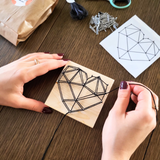 Mini Kit DIY | String Art - Hiver