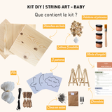 Kit DIY | String Art - Baby