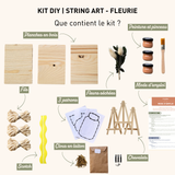 Kit DIY | String Art - Fleurie