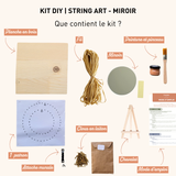 Kit DIY | String Art - Miroir