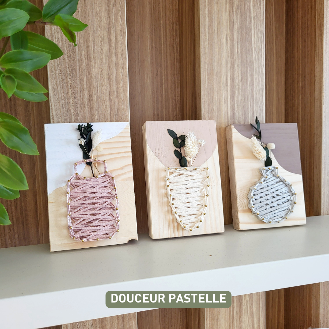 Kit DIY | String Art - Fleurie XL – L'Atelier Sur Le Fil