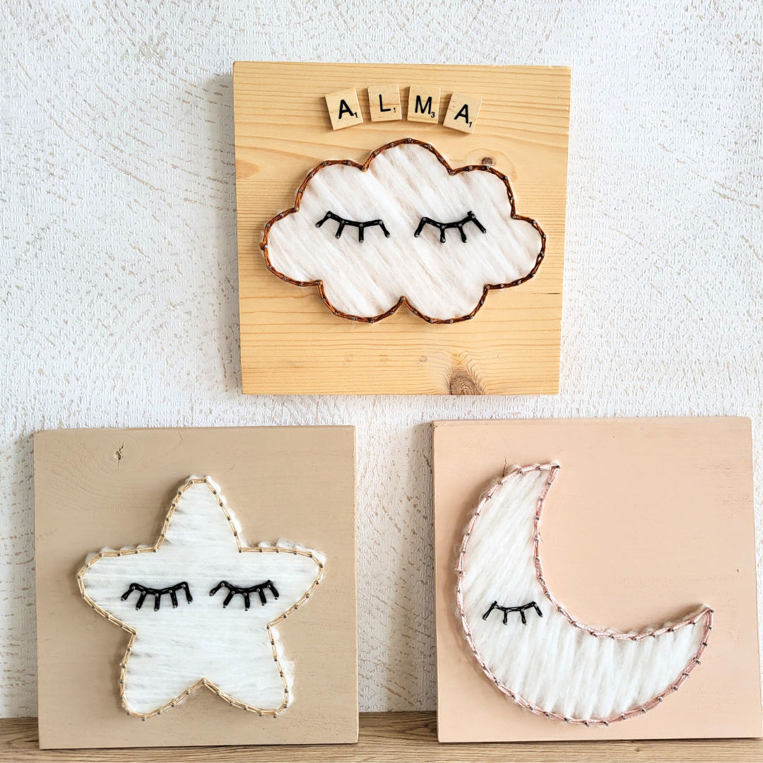 String Baby Vector DIY Kit | String Art - Baby – L'Atelier Sur Le Fil