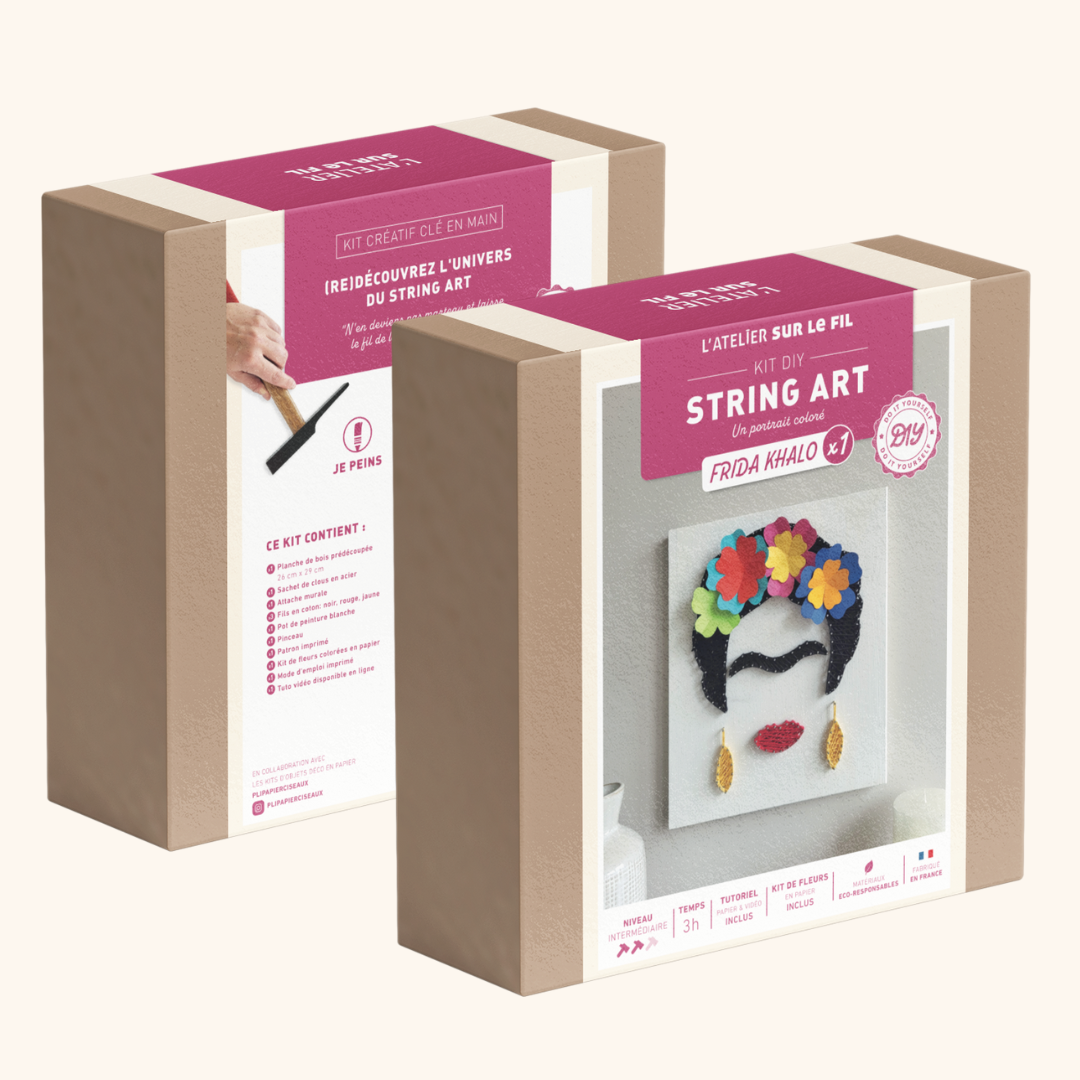 Kit DIY | String Art - Frida kahlo – L'Atelier Sur Le Fil