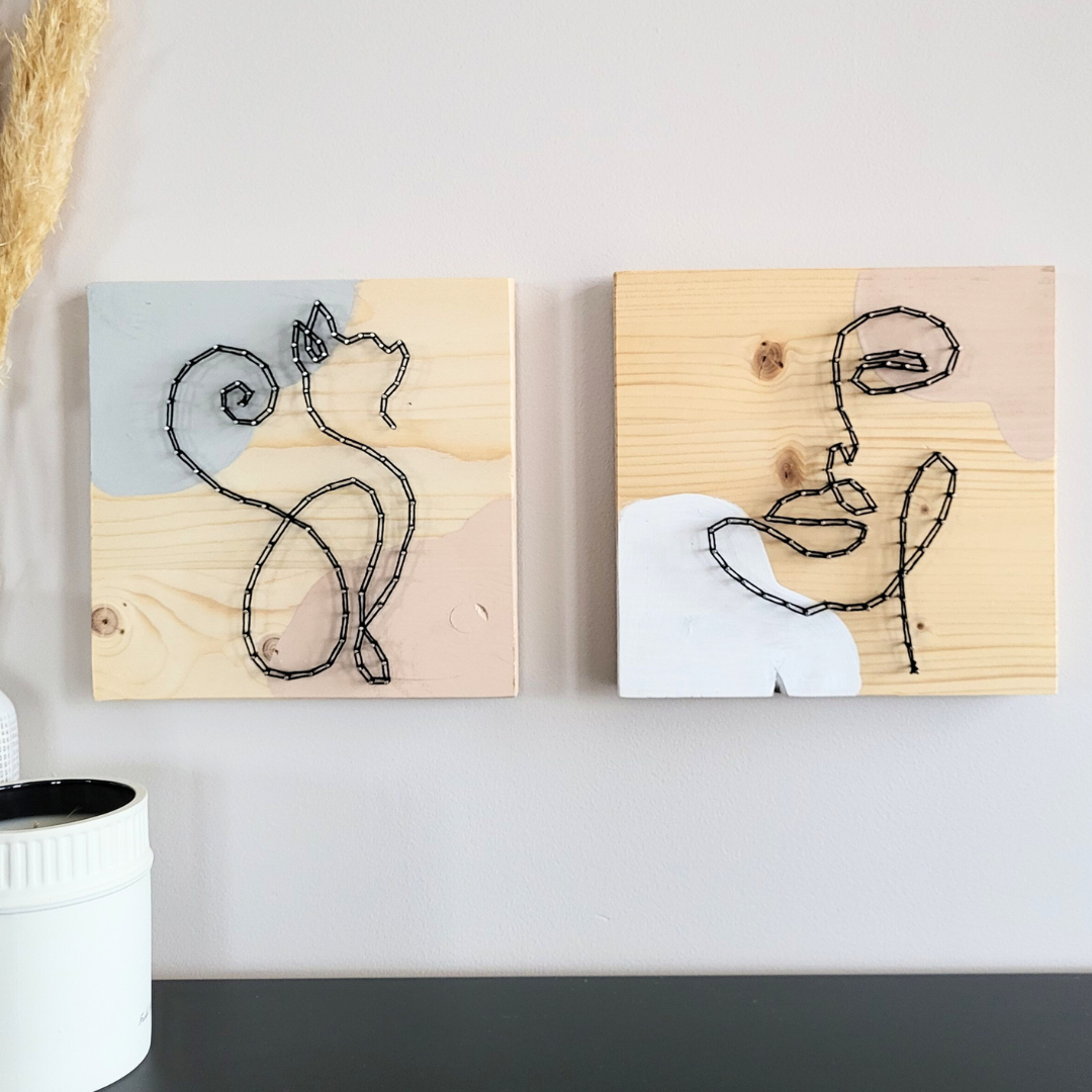 Kit DIY | String Art - Línea Duo – L'Atelier Sur Le Fil